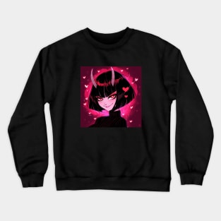 Cute Love Demon Crewneck Sweatshirt